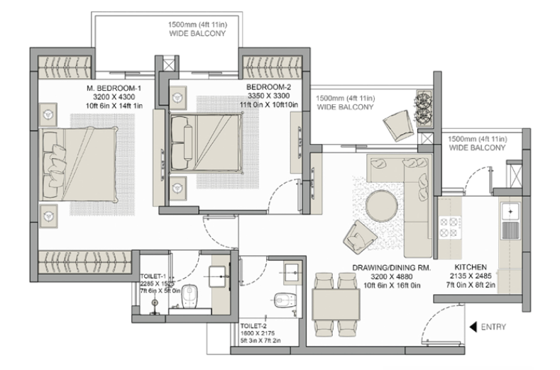2bhk