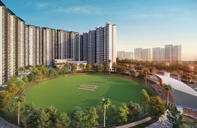 2 BHK Flat in Eldeco Live By The Greens