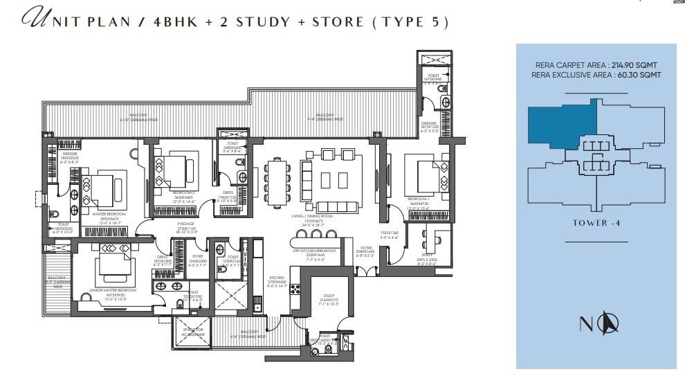 4BHK+2S+S