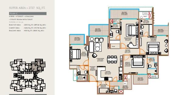 2727sq.ft
