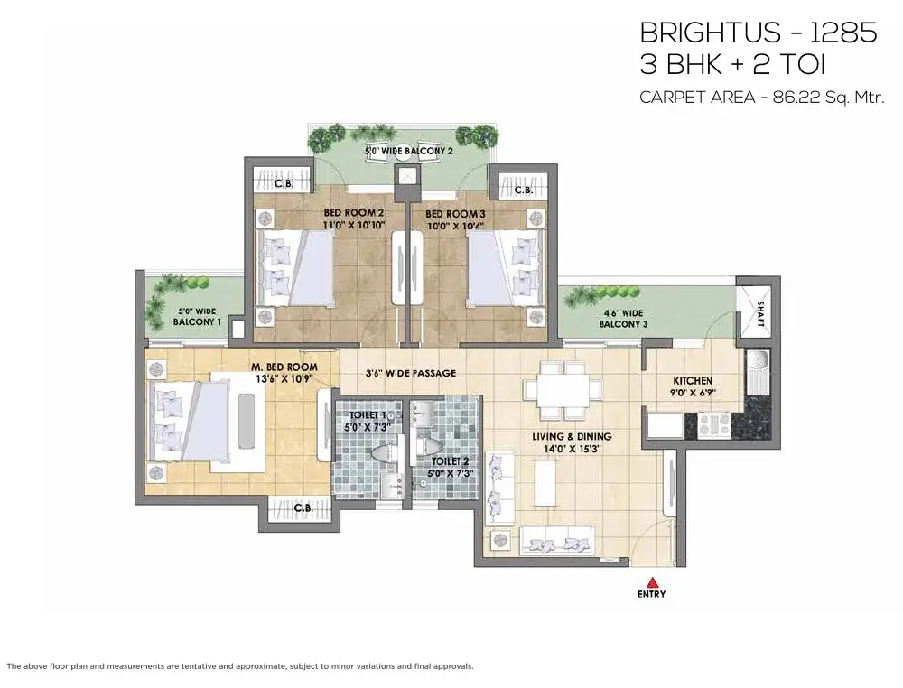 3 BHK